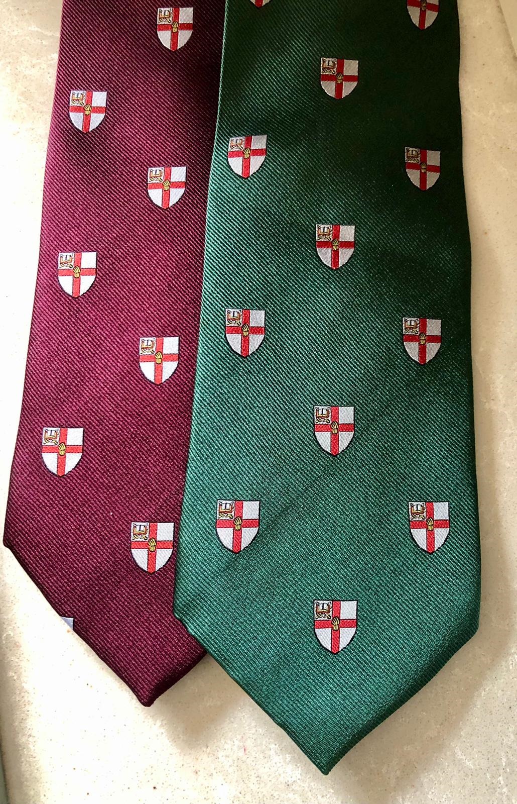 Silk Tie (red or green)